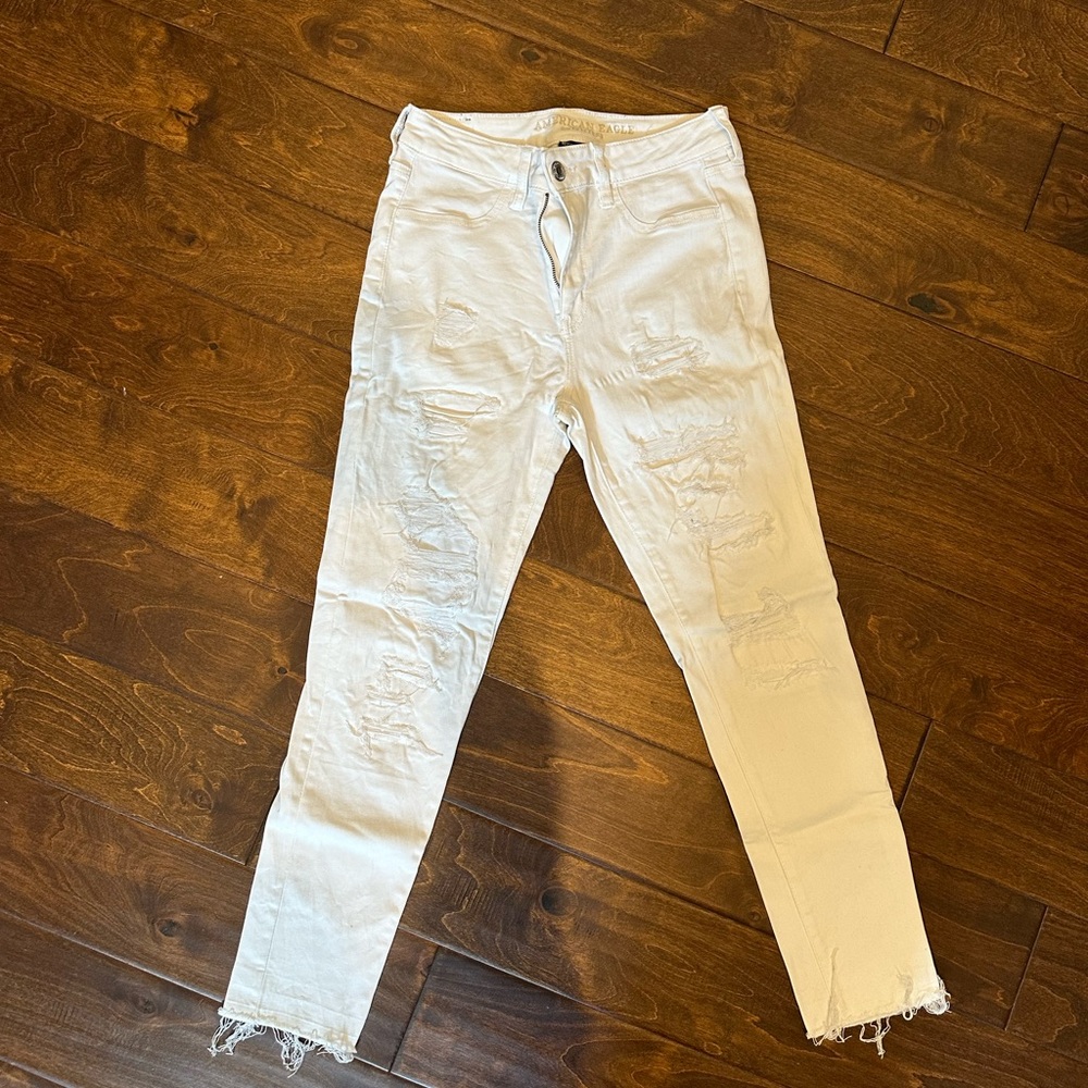 Hi rise jegging crop